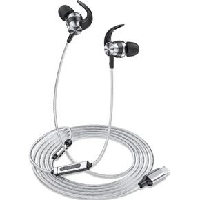 سماعات رأس USB C لأجهزة Samsung S23 S24 S22 S21 S20 A53 A54، سماعات أذن USB من النوع C هاي فاي ستيريو داخل الأذن سماعات أذن سلكية USB C مع ميكروفون للتحكم في مستوى الصوت لجهاز iPad Pro iPhone 15 Pro Pixel 8 7 6A OnePlus 10 in Kuwait