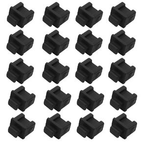20 Pcs SFP Silicone Protectors Cap Port Cover - SFP Plug Port Protector for Anti Dust