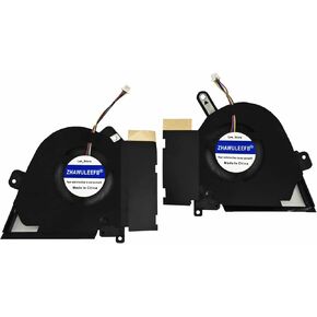 Replacement New Laptop CPU+GPU Cooling Fan for ASUS TUF Dash F15 FX516 FX516P Air RTX3070 Series DFSCK22D05883L FNAR 13NR0760P02011 DFSCK221151817 FNAQ 13NR0760P01011 DC12V 1A Fan