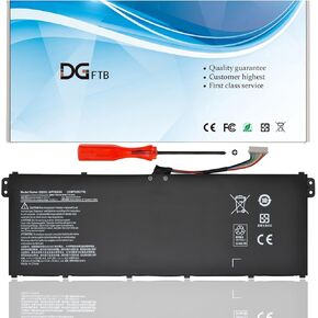 AP19B8K Laptop Battery for Acer Aspire A315-23 A315-58 A317-52 A317-53 A514-53 A515-56 Swift 3 SF314-42 SF314-57 TravelMate P2 TMP214-51 TMP214-52 TMP215-51 3INP5/82/70 (11.25V 43.08Wh)