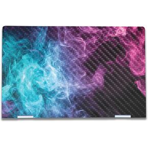 Carbon Fiber Laptop Skin Compatible with HP Envy x360 15.6" (2023) - Mystic Smoke - Premium 3M Vinyl Protective Wrap Decal Cover - Easy to Apply | Crafted in The USA by MightySkins