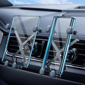 Z Fold 6 Car Mount [Fit for Folded And Unfolded] Air Vent Car Phone Holder Compatible with Samsung Galaxy Z Fold 5, Z Fold 4, Z Fold 3, Google Pixel Fold, iPad Mini 6 and More 4.7-8inch Devices in Kuwait