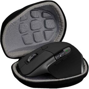Pomya Hard Travel Case for LogitechMX Master 3 MX Master 2S MX Master, Mouse Carrying Storage Case Replacement with Hand Strap, Waterproof Anti Scratch EVA Case Soft Foam