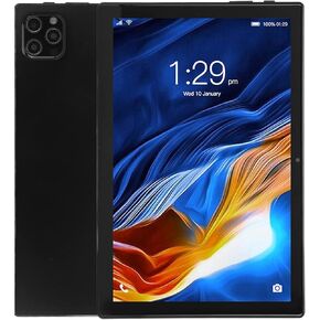 10.1in HD Tablet, 12.0 6GB 128GB 8 Cores Touchscreen Tablets with Dual Speakers, G Sensor, GPS, 2.4G 5G Dual Band 4G Calling Smart Touch Tablet with 8000mAh Battery, Dual SIM