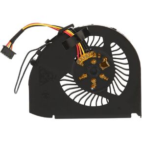 CPU Cooling Fan, Strong Metal ABS 5pin Connector DC 5V 2.25W Input Laptop Cooling Fan for T440s T450s