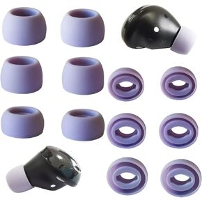Silicone Ear Tips for Galaxy Buds Pro Tips Replacement Earbud Tips for Galaxy Buds Pro Rubber 6 Pairs LMS Black in Kuwait