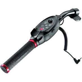 Manfrotto RC Standard Pan Bar Ex Remote Control for LANC Sony & Canon Cameras, Black