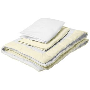 Baby Doll Bedding Modern Hotel Style Cradle Bedding Set, Navy