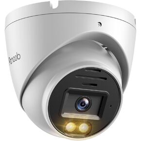 كاميرا IP PoE Turret بدقة 8 ميجابكسل للاستخدام الداخلي والخارجي، كاميرا مراقبة فيديو سلكية بدقة 4K، كاميرا PoE Dome، صوت ثنائي الاتجاه، كشف المركبات البشرية بالذكاء الاصطناعي، رؤية ليلية ملونة كاملة الإضاءة مزدوجة ذكية، PD94FA-8MDL in Kuwait