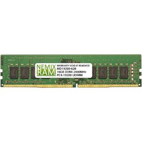 NEMIX RAM 16GB (1X16GB) DDR4 2400MHZ PC4-19200 2Rx8 1.2V 288-PIN Non-ECC UDIMM Compatible with Samsung M378A2K43CB1-CRC Unbuffered Desktop Memory