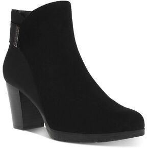 Anne Klein Womens Rina Water Resistant Ankle Boots