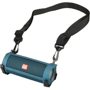 TXEsign Travel Carrying Case for JBL Flip 5 Portable Bluetooth Speaker, EVA Case Replacement Protective Cover w Shoulder Strap for JBL Speaker (Black)