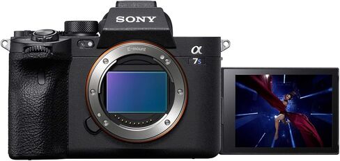 Sony a7S III Full Frame Mirrorless Camera Body with Sony FE 50mm F1.8 Full-Frame Lens SEL50F18F ILCE-7SM3/B Bundle with Deco Gear Photography Backpack Case, Software and Accessories in Saudi Arabia