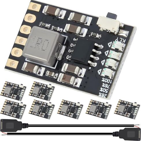 Charge Discharge Integrated Module 2A 5V Battery Charging Board 3.7V 4.2V with Protection for On-Board Charging Retrofit DIY PCB Board(8Pcs) in Saudi Arabia