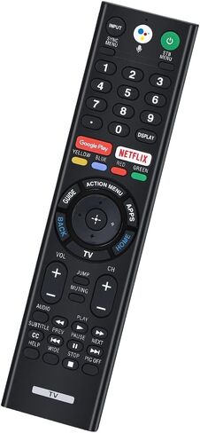 جهاز التحكم عن بعد لجهاز Sony Smart Bravia Remote، وجهاز التحكم عن بعد لميكروفون البحث الصوتي من Sony Bluetooth، وتلفزيونات Sony Smart Bravia Android، وتلفزيون Sony 4K UHD Crystal HDR، وتلفزيون Sony OLED Ultra HDTV، وتلفزيون سلسلة XBR KDL، RMF-TX300U in Kuwait