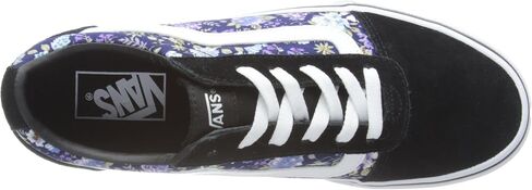 حذاء رياضي نسائي من Vans، Moody Floral أرجواني أسود، 6.5 in Saudi Arabia