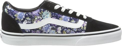 حذاء رياضي نسائي من Vans، Moody Floral أرجواني أسود، 6.5 in Saudi Arabia