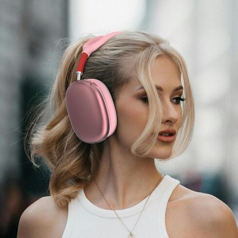 ULAK Case for AirPods Max Headphones, 3in1 Clear TPU Ear Cup Covers/Silicone Ear Pad Case/Headband Cover for AirPods Max, Anti Scratch Transparent Protective Accessories for Apple AirPods Max, White in Saudi Arabia