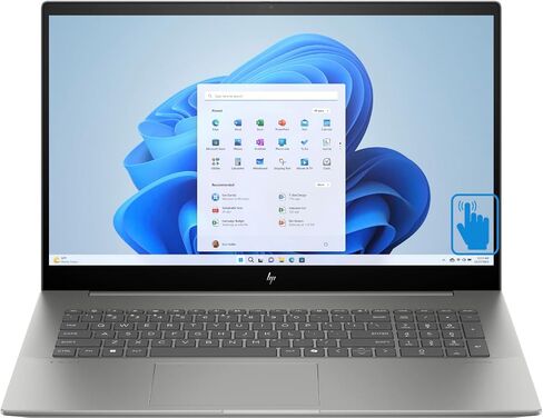 HP Newest Envy Laptop 17.3" Touch IPS FHD Display (Intel Core Ultra 7 155U, GeForce RTX 3050 4GB, 64GB DDR5, 2TB PCIe SSD, Backlit KYB, 2 Thunderbolt 4, Win 11 Pro) w/DKZ Hub USB Port Expander in Saudi Arabia