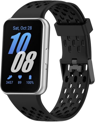 [3 عبوات] أشرطة متوافقة مع Samsung Galaxy Fit 3 Bands، أشرطة ساعة بديلة رياضية من السيليكون الناعم قابلة للتنفس لساعة Galaxy Fit3 الذكية للنساء والرجال in Kuwait