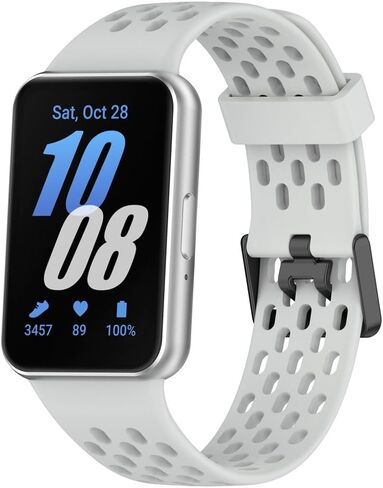 [3 عبوات] أشرطة متوافقة مع Samsung Galaxy Fit 3 Bands، أشرطة ساعة بديلة رياضية من السيليكون الناعم قابلة للتنفس لساعة Galaxy Fit3 الذكية للنساء والرجال in Kuwait