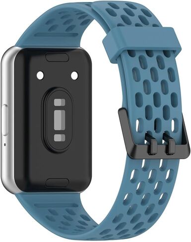 [3 عبوات] أشرطة متوافقة مع Samsung Galaxy Fit 3 Bands، أشرطة ساعة بديلة رياضية من السيليكون الناعم قابلة للتنفس لساعة Galaxy Fit3 الذكية للنساء والرجال in Kuwait