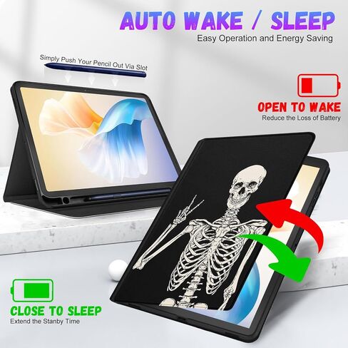 for Samsung Galaxy Tab S9 Plus/S9 FE Plus Case 12.4 Inch 2023 for Women Girls Cute Folio Cover with Pencil Holder Aesthetic Design Girly Kawaii Sun Moon Stars Tablet Cases for Tab S9+/S9 FE+ in Kuwait