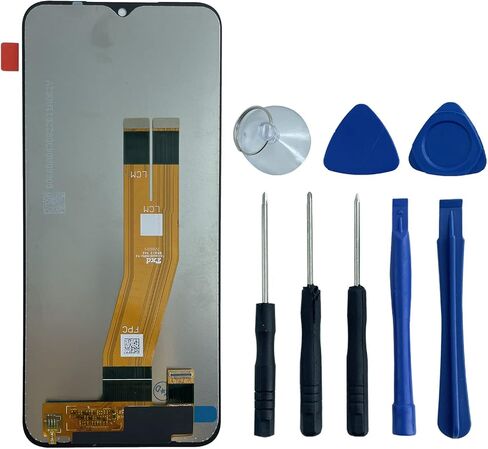 لهاتف سامسونج جالاكسي A14 5G A146U SM-A146U A146U1 A146A A146W S146VL شاشة LCD تعمل باللمس مع إطار أسود 6.6 بوصة in Saudi Arabia