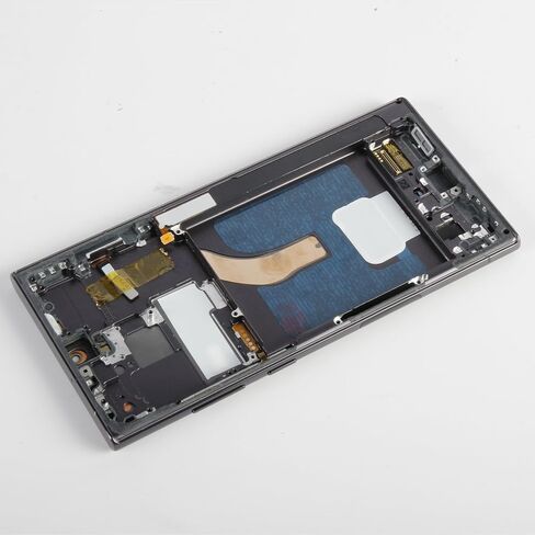 شاشة S22 Ultra 5G S908 6.78 بوصة OLED LCD + إطار أسود فانتوم (وليس OEM 6.8 بوصة) لهاتف Samsung Galaxy S22 Ultra 5G شاشة Lcd بديلة تعمل باللمس in Kuwait