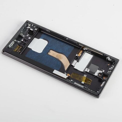 AMOLED for Samsung Galaxy S22 Ultra 5G S908 (Fingerprint Support/Not OEM 6.8“) +Burgundy Frame LCD Screen Display Replacement Touch Digitizer Assembly Kit in Saudi Arabia