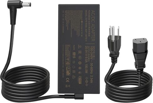 شاحن تيار متردد 180 واط ADP-180TB H لمحول التيار الكهربائي ASUS ROG Zephyrus G14 G15 F17 F15 الأصلي in Kuwait