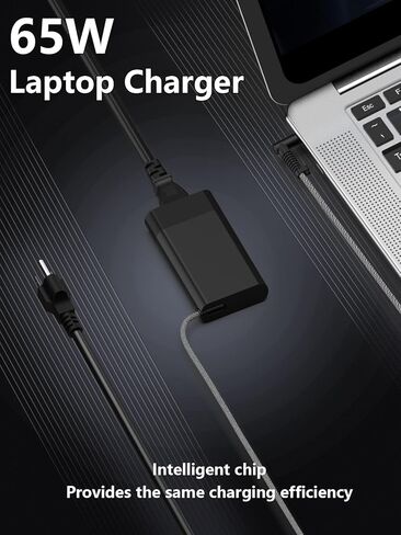 شاحن كمبيوتر محمول جديد بقدرة 65 وات لجهاز HP Envy EliteBook Pavilion Stream ProBook X360 11 450 650 640 G1 G2 G3 G4 G5 G6 G7، Spectre X360 13-4193nr 15-ap001nx 15t-ap000 استبدال محول التيار المتردد لإمداد الطاقة باللون الأزرق in Kuwait