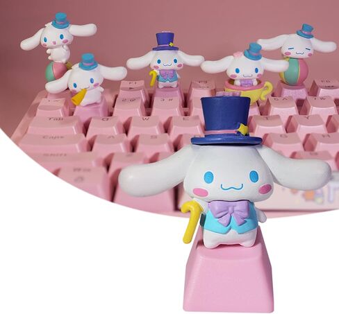 Custom Japanese Anime Keycaps,Compatible with Cherry MX Switches Mechanical Keyboard Pink PBT Keycap,Computer Gaming Keyboards Cute Key Caps,Artisan ESC OEM Profile R4 Key Cap (Trumpet) in Saudi Arabia