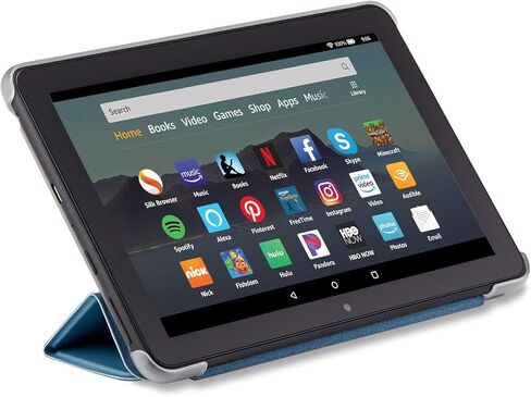 Nupro Tri-fold Standing Case for Fire HD 8 Tablet, Black (10th Gen, 2020 Release) in Kuwait
