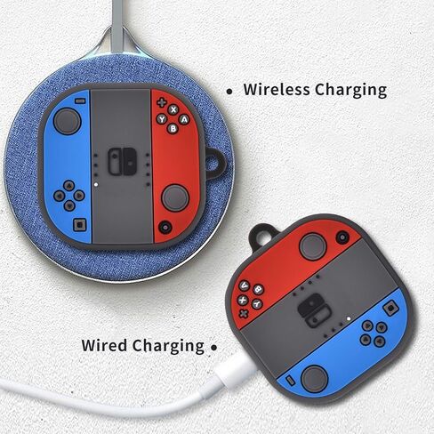 QINGQING Switch Case Compatible with Samsung Galaxy Buds 2 Pro Case (2022) / Galaxy Buds 2 (2021) / Galaxy Buds Pro (2021) / Galaxy Buds Live Case, Cute 3D Cartoon for Kids Girls Teens Boys in Saudi Arabia
