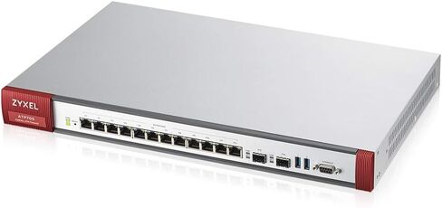 Zyxel ZyWALL 6 جيجابت في الثانية، جدار حماية متقدم للحماية من التهديدات، جدار حماية من الجيل التالي مزود بخدمات ترخيص أمان لمدة عام [ATP700] in Kuwait