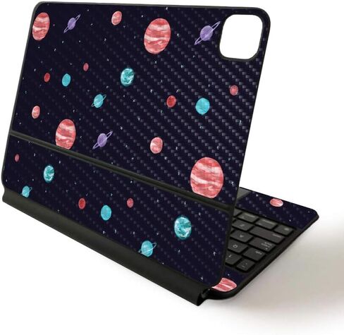 MightySkins Skin for Apple Magic Keyboard for iPad Pro 11-inch (2020) - Sushi | Protective, Durable, and Unique Vinyl Decal wrap Cover (CF-APIPSK1120-Focus) in Saudi Arabia
