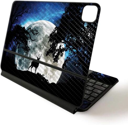 MightySkins Skin for Apple Magic Keyboard for iPad Pro 11-inch (2020) - Sushi | Protective, Durable, and Unique Vinyl Decal wrap Cover (CF-APIPSK1120-Focus) in Saudi Arabia