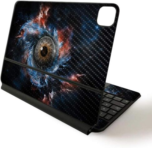 MightySkins Skin for Apple Magic Keyboard for iPad Pro 11-inch (2020) - Sushi | Protective, Durable, and Unique Vinyl Decal wrap Cover (CF-APIPSK1120-Focus) in Saudi Arabia