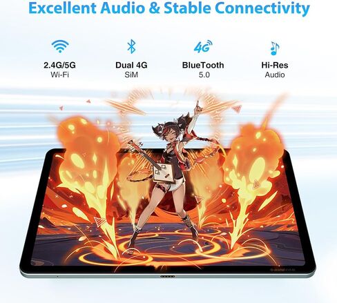 DOOGEE 11 Inch Tablet T30 Ultra, Helio G99 Octa Core, 32GB RAM + 256GB ROM Expand 2TB, 8580mAh Battery,16MP + 8MP Camera, Hi-Res & TUV Certification Android Pad (Blue)… in Saudi Arabia