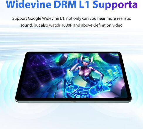 DOOGEE 11 Inch Tablet T30 Ultra, Helio G99 Octa Core, 32GB RAM + 256GB ROM Expand 2TB, 8580mAh Battery,16MP + 8MP Camera, Hi-Res & TUV Certification Android Pad (Blue)… in Saudi Arabia