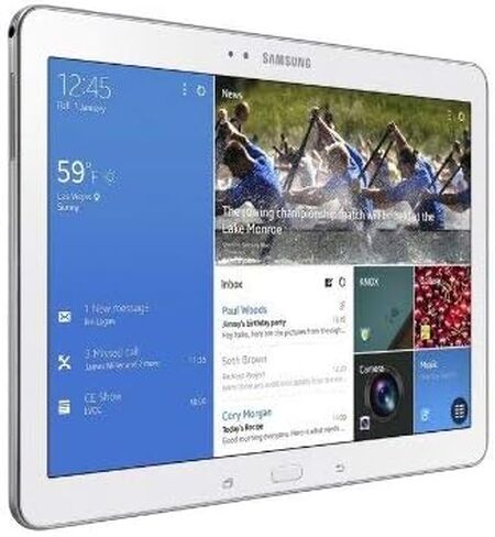 Samsung Galaxy Tab Pro 10.1 16GB T520 Wi-Fi Android Tablet PC - White (Renewed) in Saudi Arabia