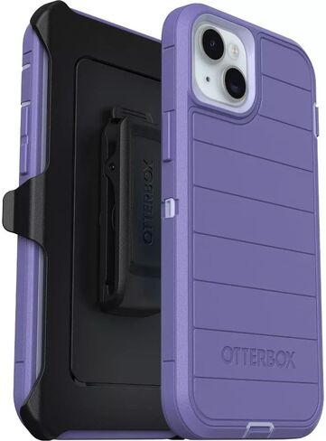 OtterBox iPhone 15 Plus & iPhone 14 Plus (Only) - Defender Series Case - Realtree Blaze Edge (Camo) - Rugged & Durable - with Port Protection - Holster Clip Includes - Microbial Defense Protection in Saudi Arabia