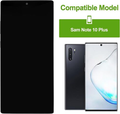 TFT Display Replacement Compatible with Samsung Galaxy Note10+ Note 10 Plus SM-N975U SM-N975F/DS 6.8"（Black with Frame Touch Screen Digitizer Assembly with Repair Tools in Saudi Arabia