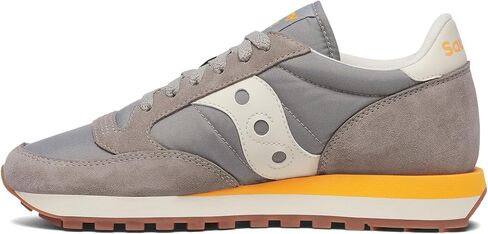 Saucony Women's Jazz Original Sneaker, Grey/Ivory, 8 in Saudi Arabia