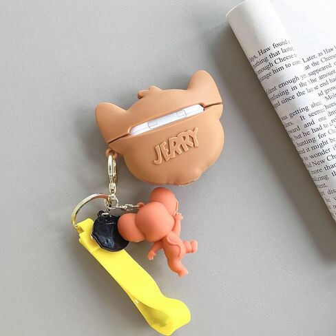 غطاء حافظة AirPod Pro لحافظات AirPod Pro من السيليكون Air Pod Pro لطيف مضحك الكرتون 3D Kawaii متعة لينة باردة عصرية فريدة من نوعها للفتيات الفتيان في سن المراهقة جرلي (المعلم) in Saudi Arabia