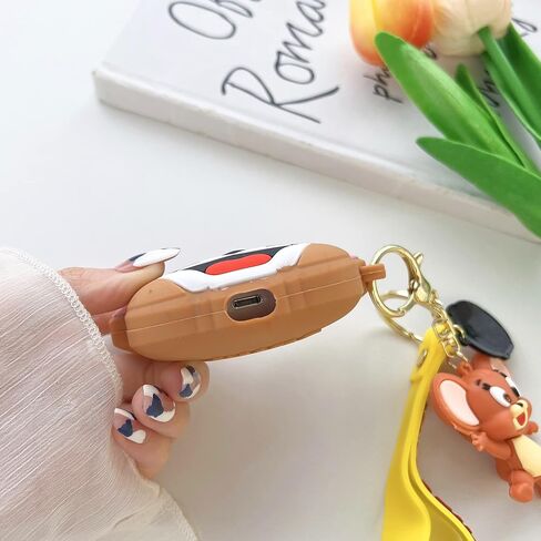غطاء حافظة AirPod Pro لحافظات AirPod Pro من السيليكون Air Pod Pro لطيف مضحك الكرتون 3D Kawaii متعة لينة باردة عصرية فريدة من نوعها للفتيات الفتيان في سن المراهقة جرلي (المعلم) in Saudi Arabia