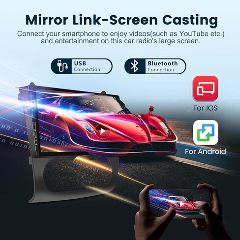 ستيريو سيارة أندرويد 2G + 64G لسيارة Nissan Altima 2008-2012 مع Carplay Android Auto، شاشة لمس 9 بوصات بلوتوث راديو السيارة يدعم نظام تحديد المواقع والملاحة WiFi FM SWC USB + كاميرا احتياطية (مكيف هواء يدوي) in Saudi Arabia