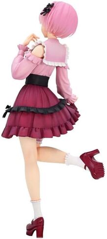 Furyu Re:Zero Starting Life in Another World تمثال PVC Trio-Try-iT Rem Girly Outfit وردي 21 سم in Saudi Arabia