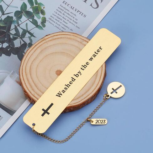 Baptism Gifts for Girl Boys Bookmark Gift for First Communion Christening Gifts for Godchild Baby Girl Boy Adult Baptism Gifts for Women Men Friends Catholic Gifts Religious Bookmarks Golden Bookmark in Saudi Arabia